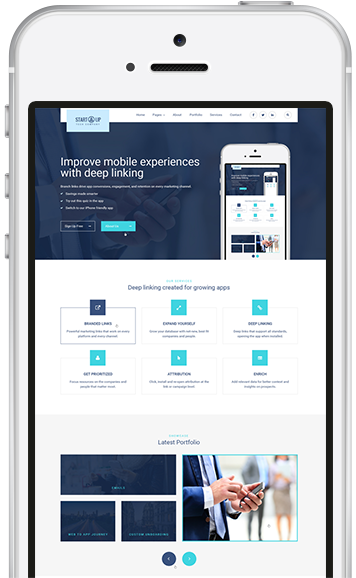 Startup Joomla Template